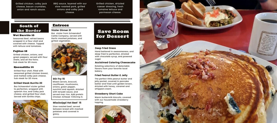 McDuff's Bar and Grille Menu