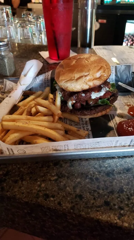 Black and Blue Burger